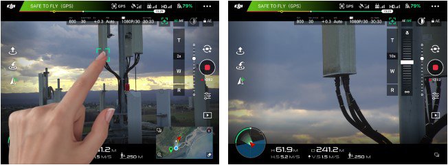 DJI Matrice 600 Pro с боксом для перемещения/сброса груза и с DJI Zenmuse Z30