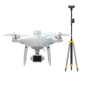 DJI P4 Multispectral + D-RTK 2 Мобильная станция высокой точности GNSS.