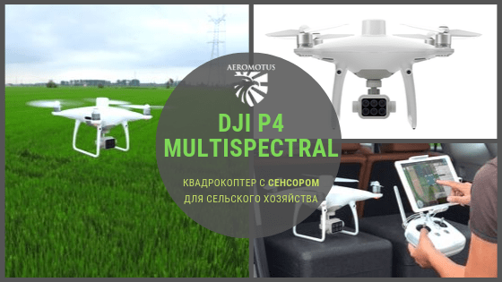 DJI P4 Multispectral — точные сельскохозяйственные данные