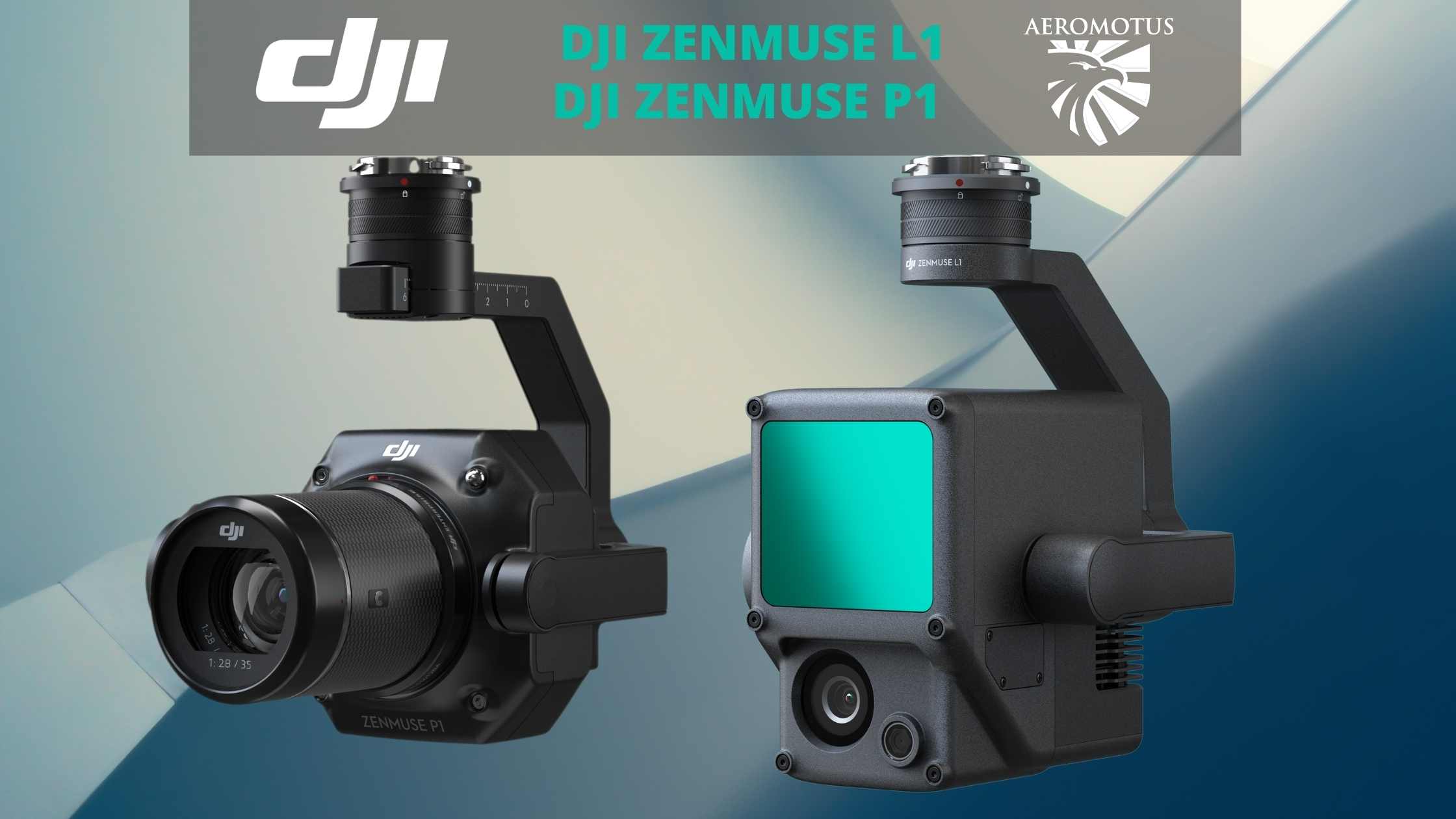Zenmuse P1 и Zenmuse L1 — инновационные решения от DJI