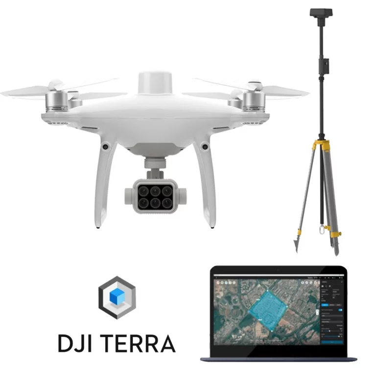 Комплексное решение для точного земледелия DJI P4 Multispectral + D-RTK 2 станция GNSS + DJI Terra