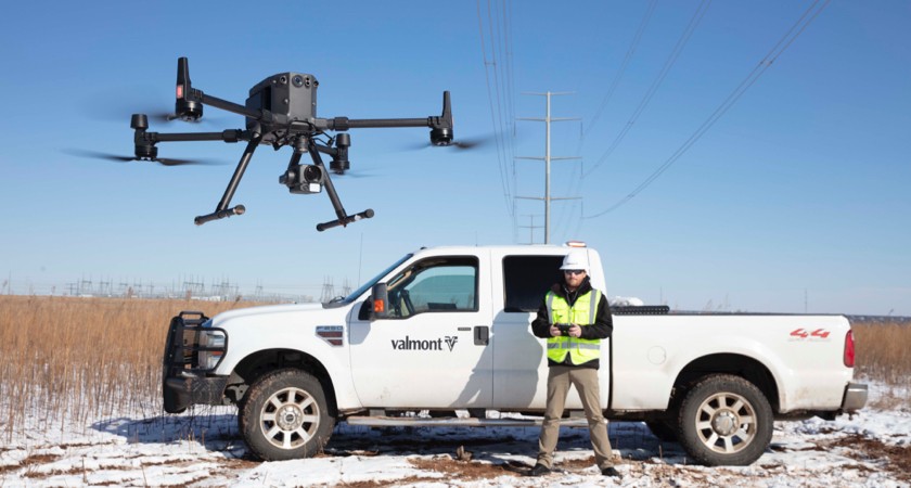 M300 RTK повысил эффективность инспекций Valmont Utility на 30%
