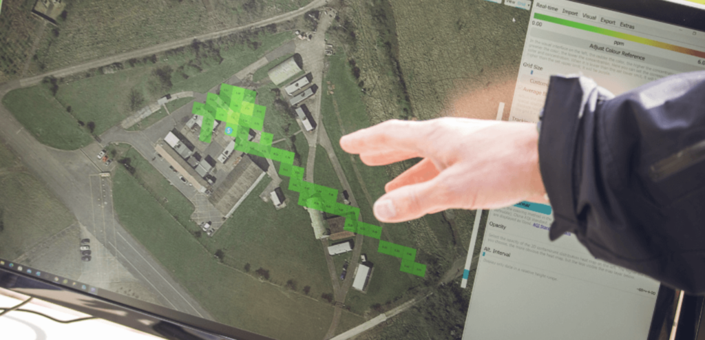 Аэросенсор для обнаружения вредных веществ  SNIFFER4D