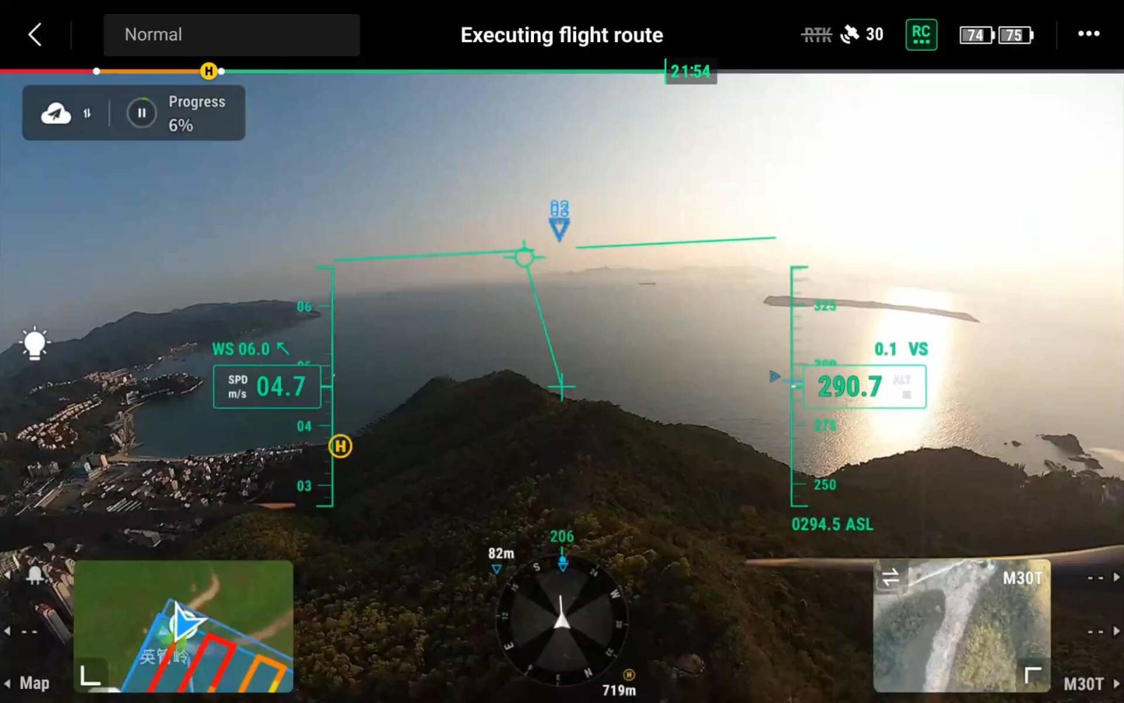 DJI Matrice 30T (M30T)+ зарядная станция BS30 -