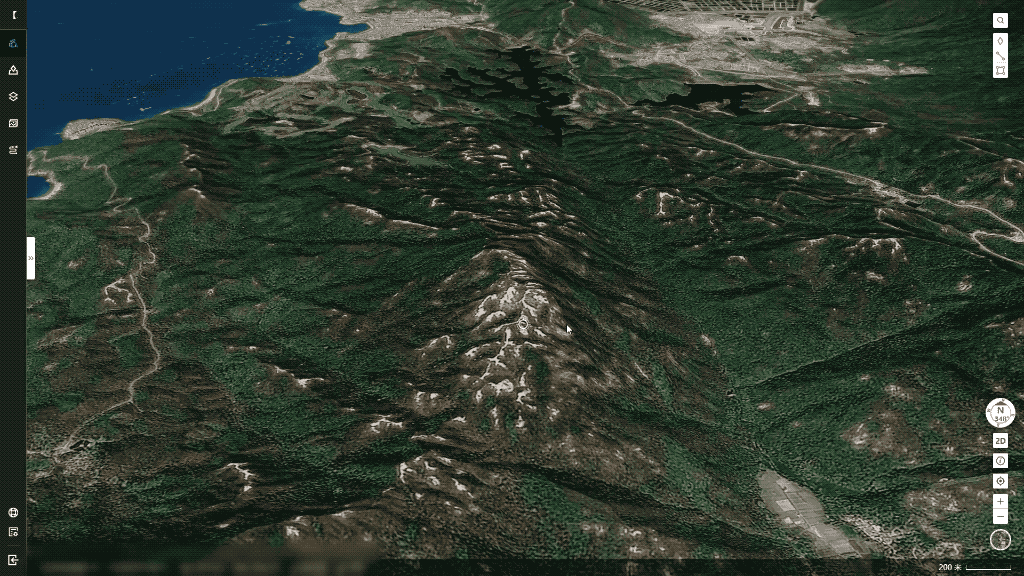 2.5D Base Map Tool for Emergency Scenarios