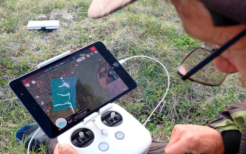 Дроны DJI используют для изучения растительности Арктики