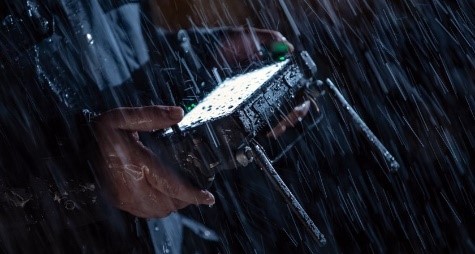 DJI RC Plus is protected from dust and water splashes