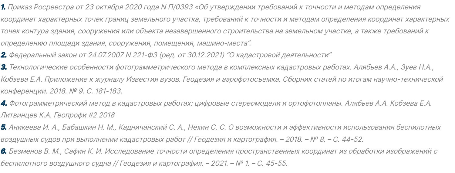 Возможности съемки с БПЛА для кадастра недвижимости