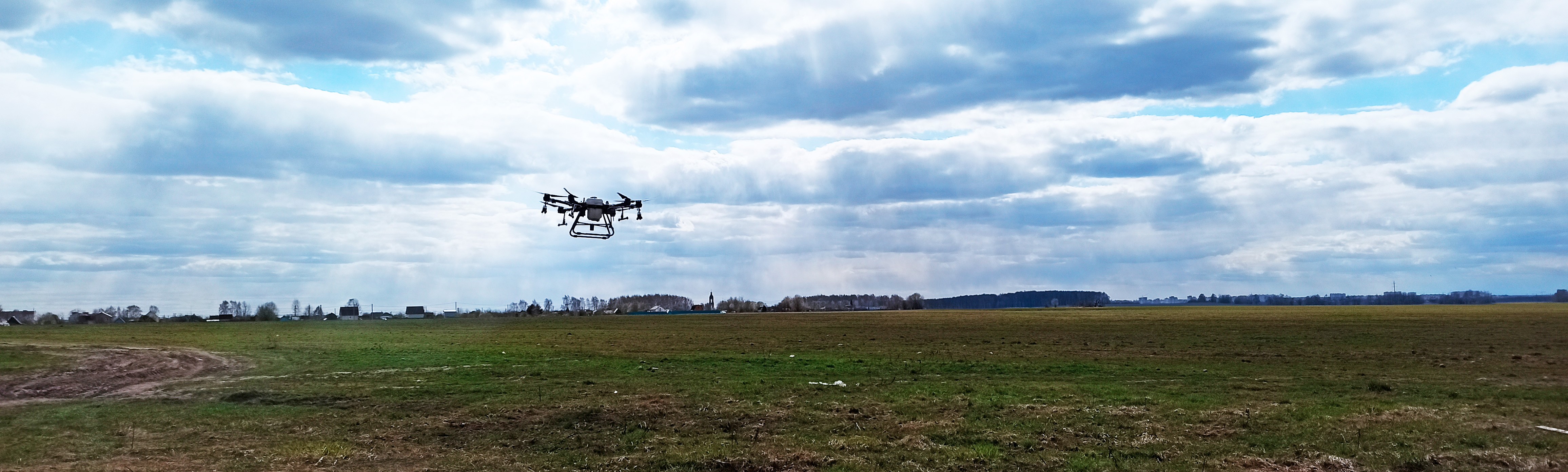 ООО «Агромир» повысил эффективность с помощью дронов DJI почти в 3 раза