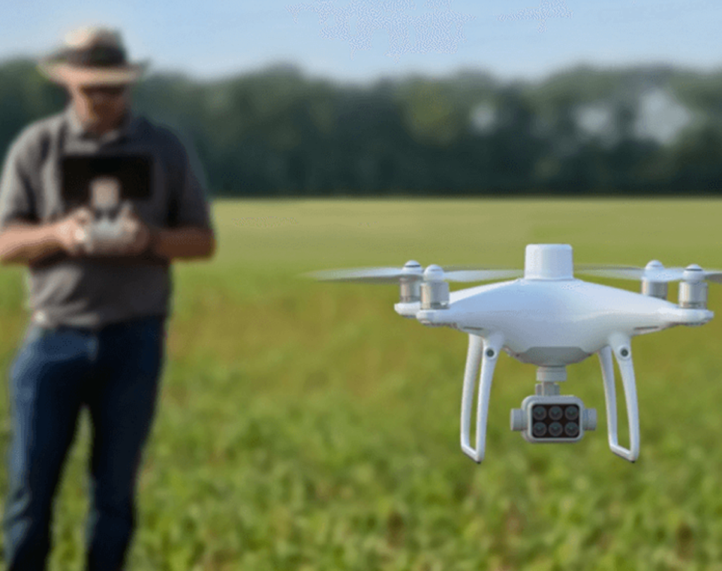 Проведение инспекций с помощью беспилотников DJI