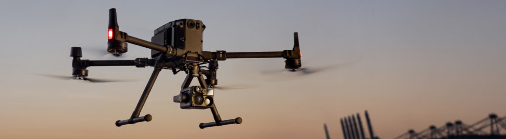 Проведение инспекций с помощью беспилотников DJI