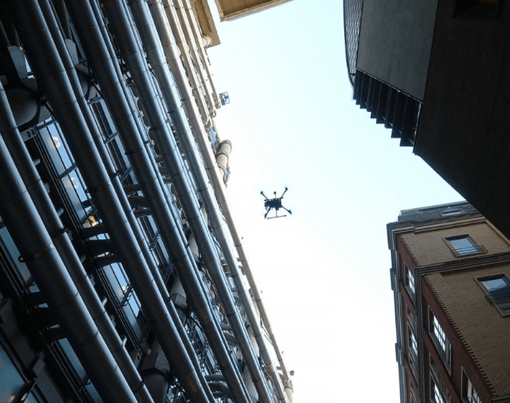 Проведение инспекций с помощью беспилотников DJI