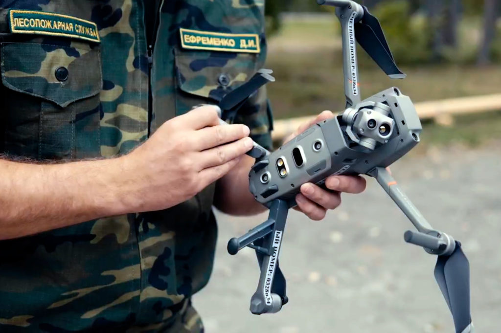 Практический опыт применения лесопожарной службы беспилотников DJI