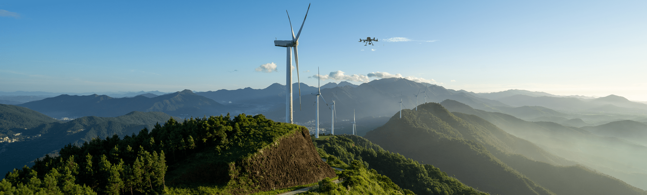 Применение дронов DJI для инспекции ветрогенераторов