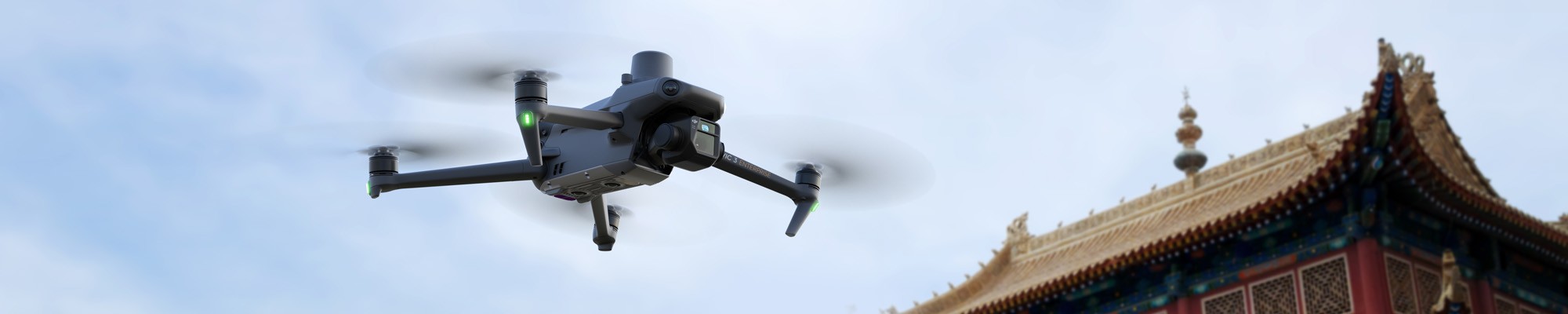 Мониторинг крыш с использованием беспилотников Mavic 3 Enterprise