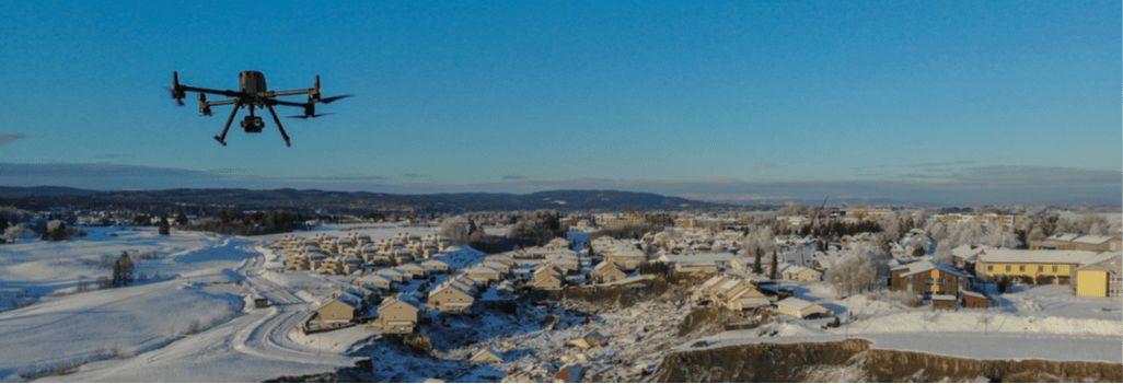 Осмотр линий электропередач с Mavic 3 Thermal