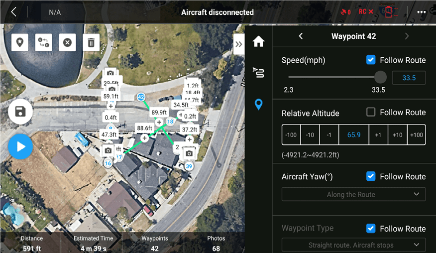 Осмотр линий электропередач с Mavic 3 Thermal