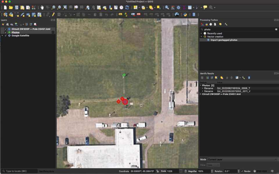 Осмотр линий электропередач с Mavic 3 Thermal
