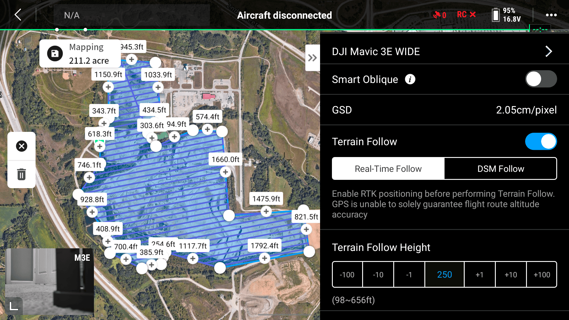Измерения запасов с дронами DJI Enterprise и DJI Terra | Пошаговая инструкция
