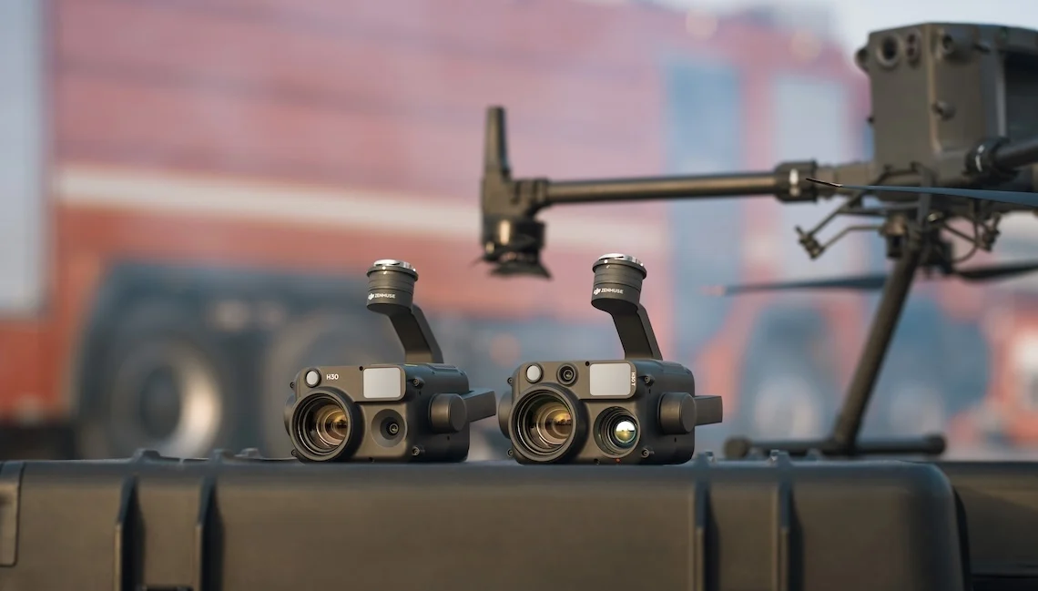 Тепловизионная камера DJI Zenmuse H30T для дронов 2 Камеры DJI Zenmuse H30 и DJI Zenmuse H30T.