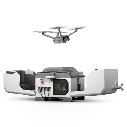 Дронопорт DJI Dock 3 с квадрокоптером DJI Matrice 4D