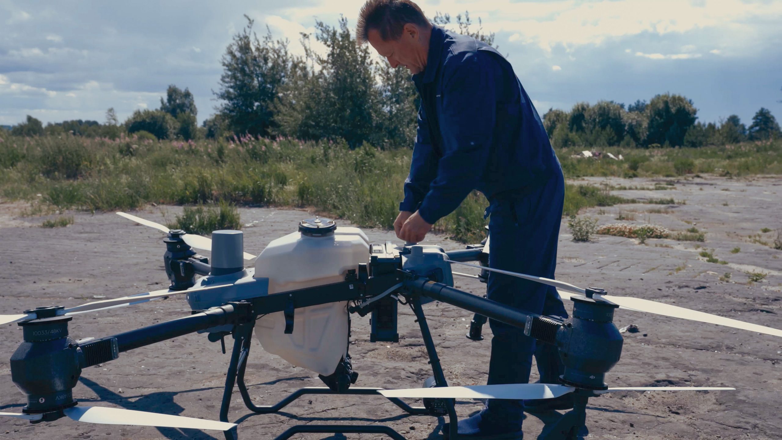 Дроны DJI для умного земледелия. Запуск беспилотного агросервиса «НижегородАвиа». DJI Agras T50